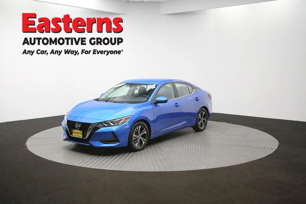 Used 2021 Blue Nissan SV image 52