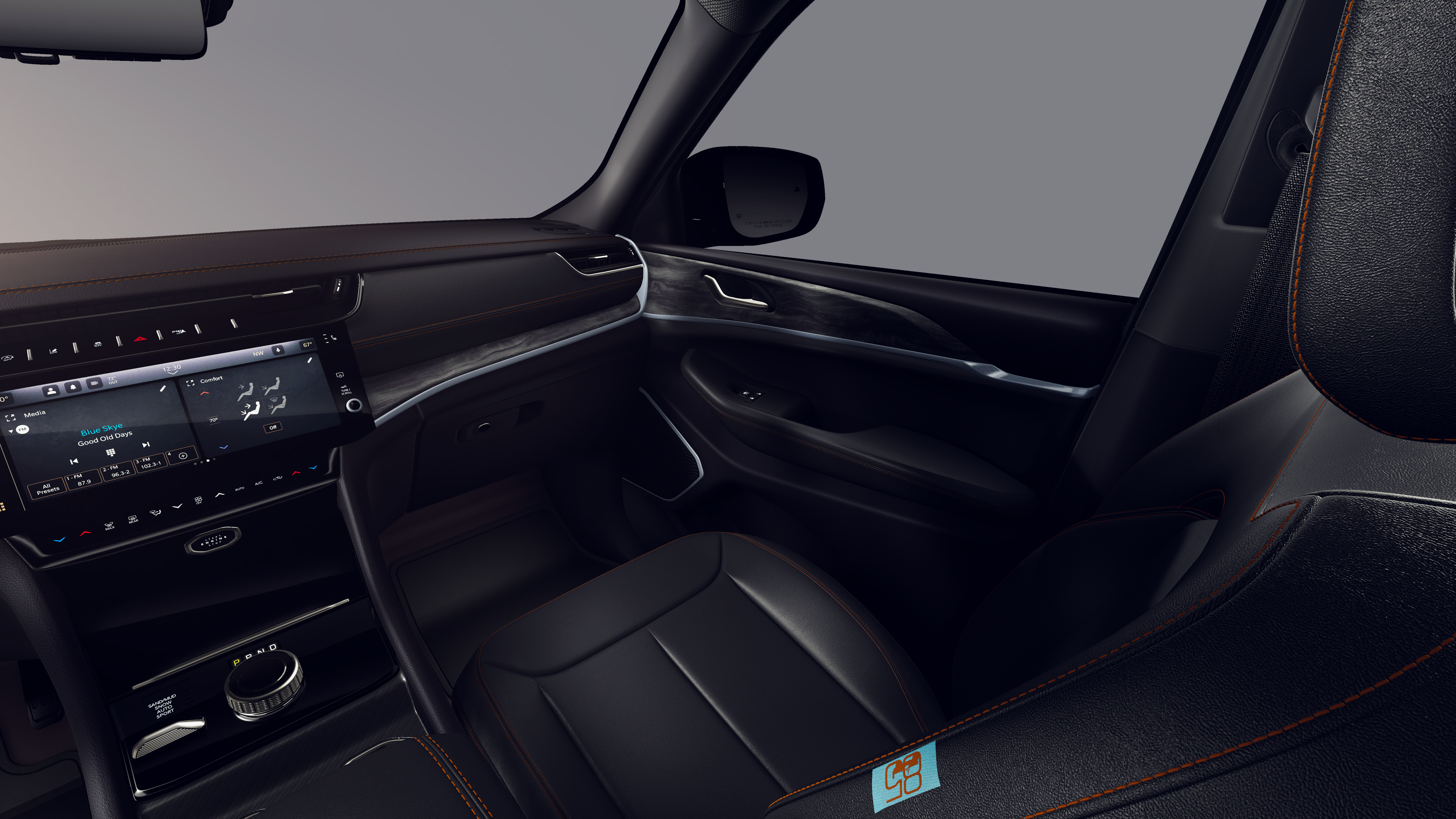 New 2026 Diamond Black Crystal Pearl-Coat Exterior Paint Jeep  image 19