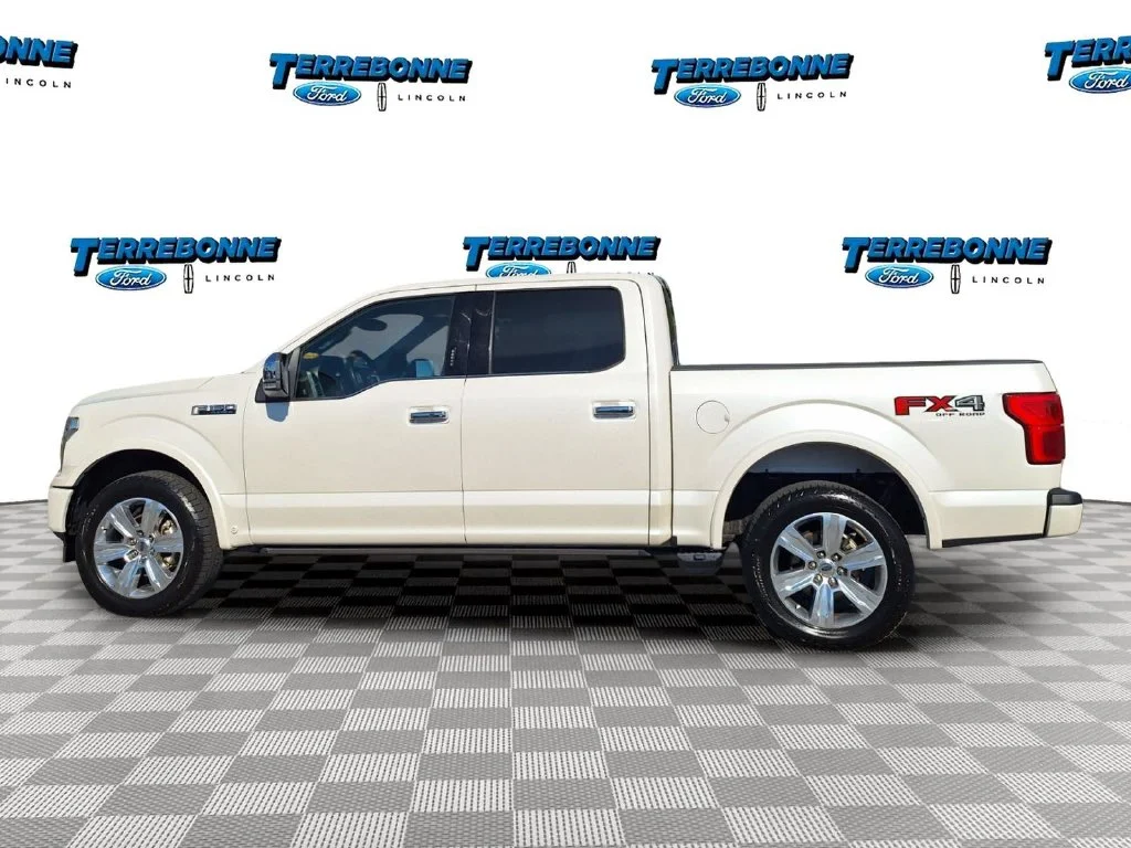 Certified Used 2019 White Platinum Clearcoat Metallic Ford Platinum image 8
