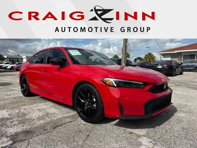 Used 2025 Red Honda Sport image 1