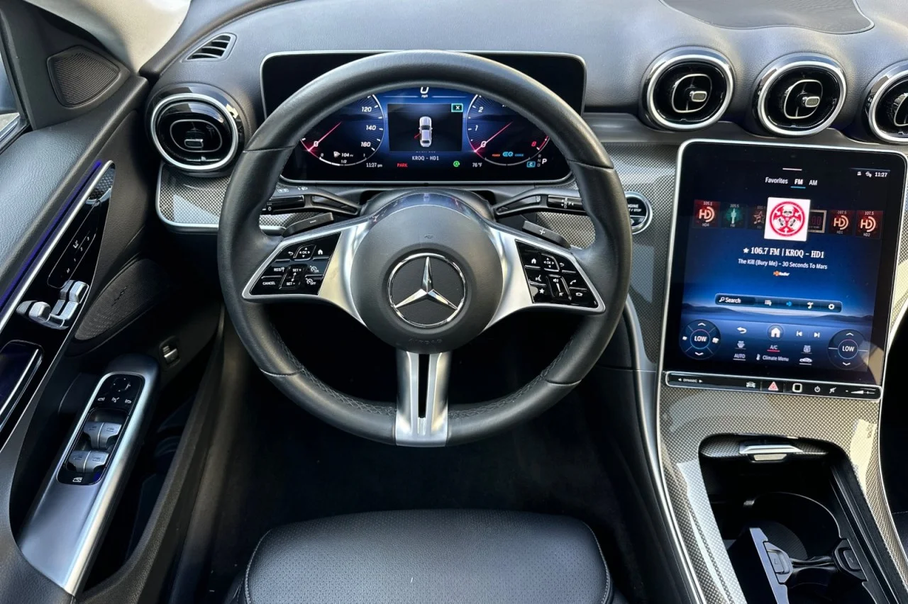 Certified Used 2022 Graphite Grey Metallic Mercedes-Benz C 300 image 13