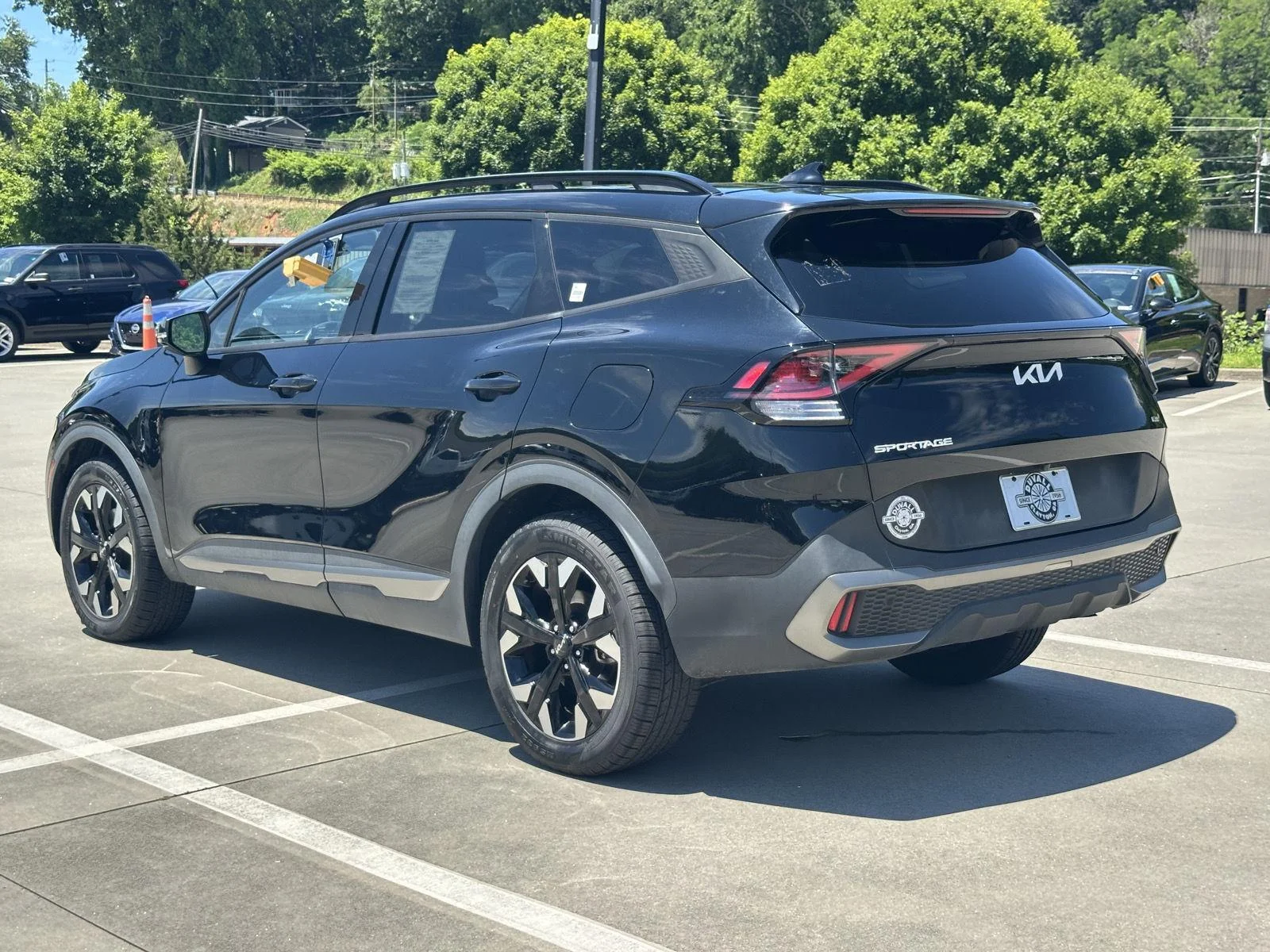 Used 2023 Ebony Black Kia X-Line image 5