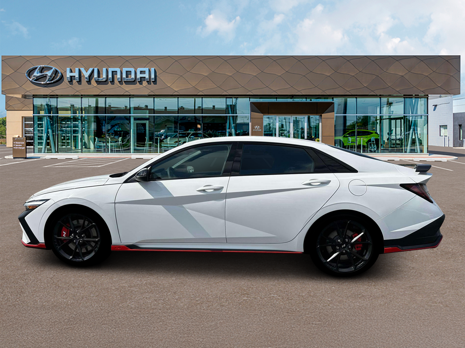 New 2026 Atlas White Hyundai Sedan image 3