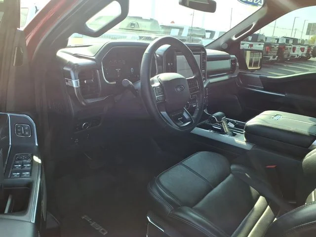 Used 2025 Red Metallic Ford Platinum image 6