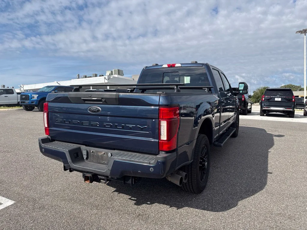 Used 2020 Blue Ford Lariat image 2