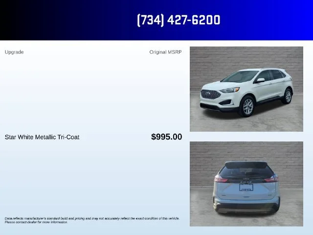 Used 2023 White Ford SEL image 5