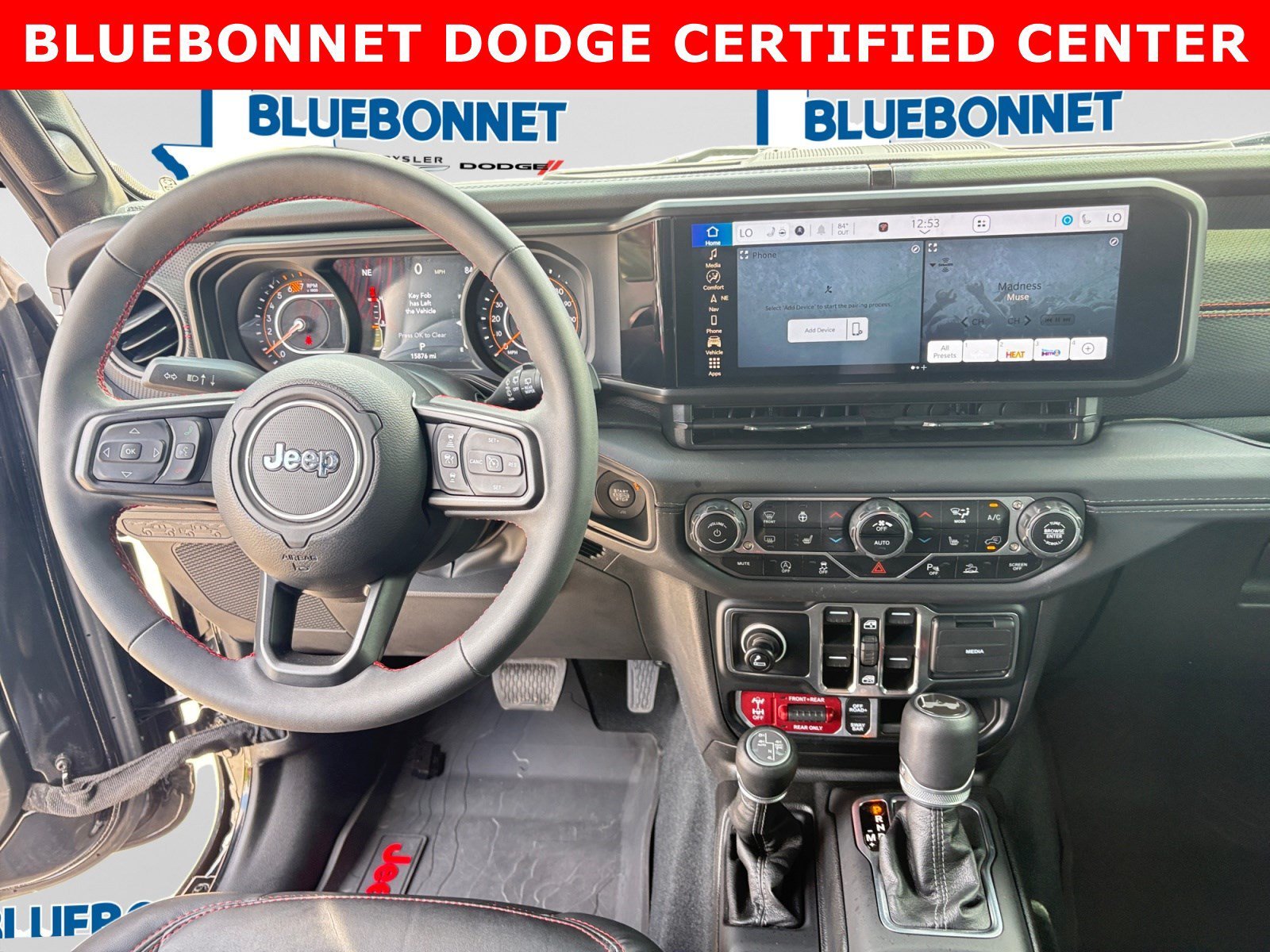 Used 2024 Black Clearcoat Jeep Rubicon X image 12