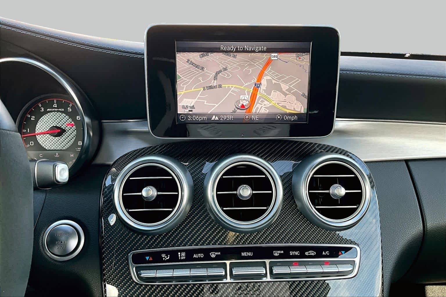Used 2018 Polar White Mercedes-Benz AMG® C 63 S image 7