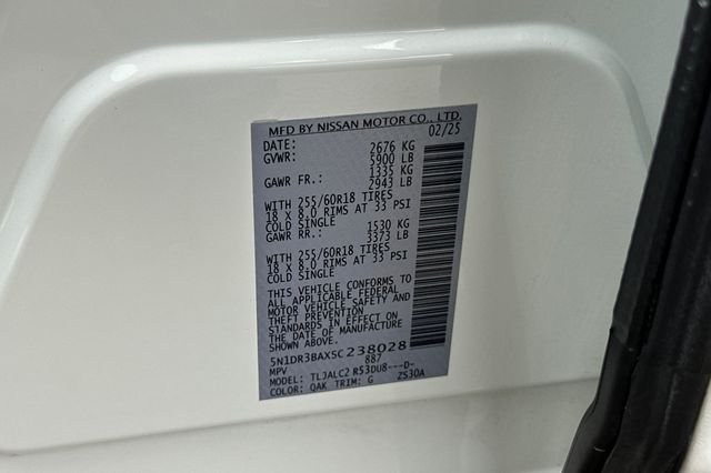 Used 2025 White Nissan SV image 28