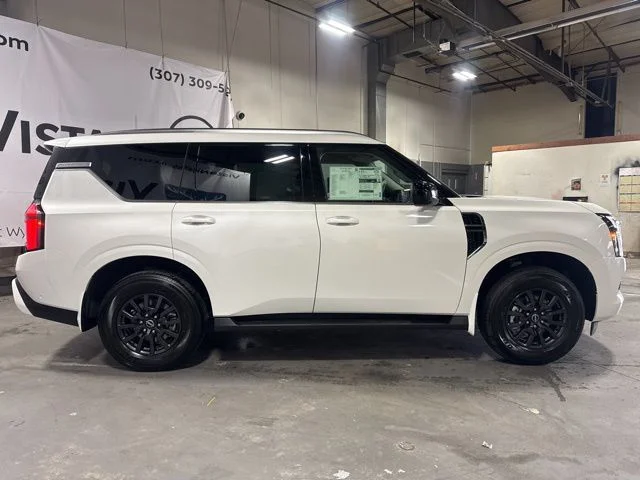 New 2026 Aspen White TriCoat Nissan SV image 3