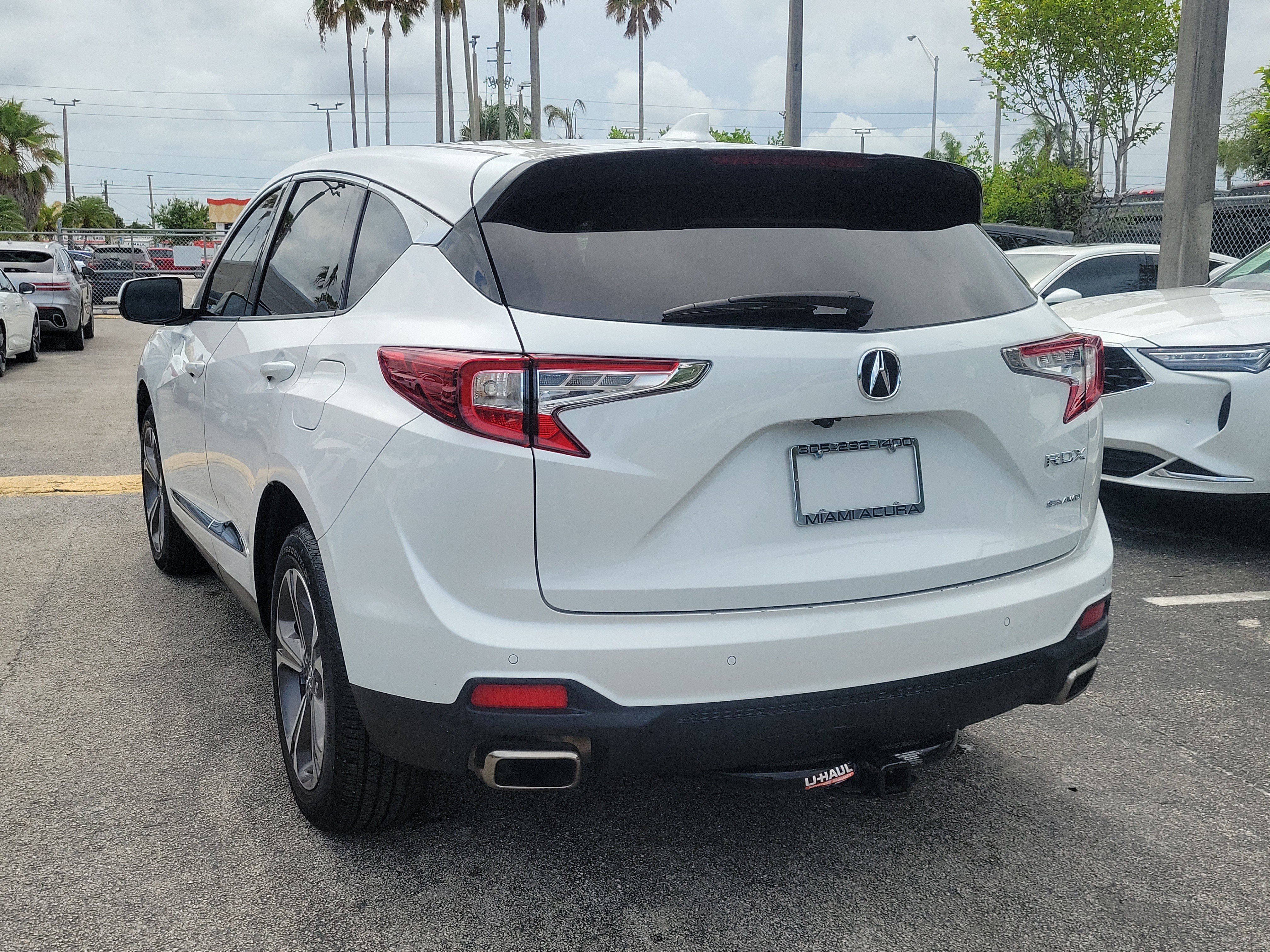 Used 2025 Platinum White Pearl Acura Technology Package SH-AWD image 3