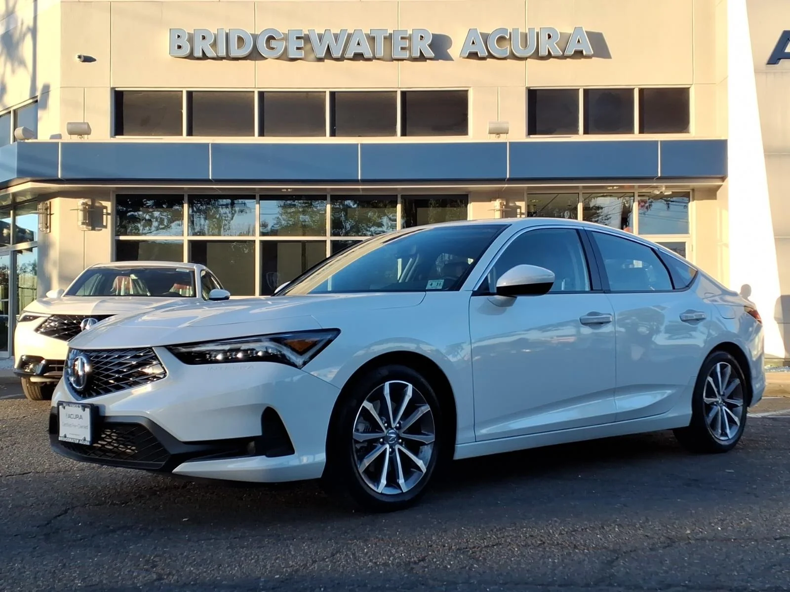 Used 2025 Platinum White Pearl Acura INTEGRA image 1