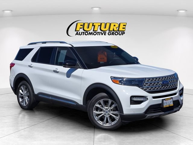 Used 2022 White Ford Limited image 1