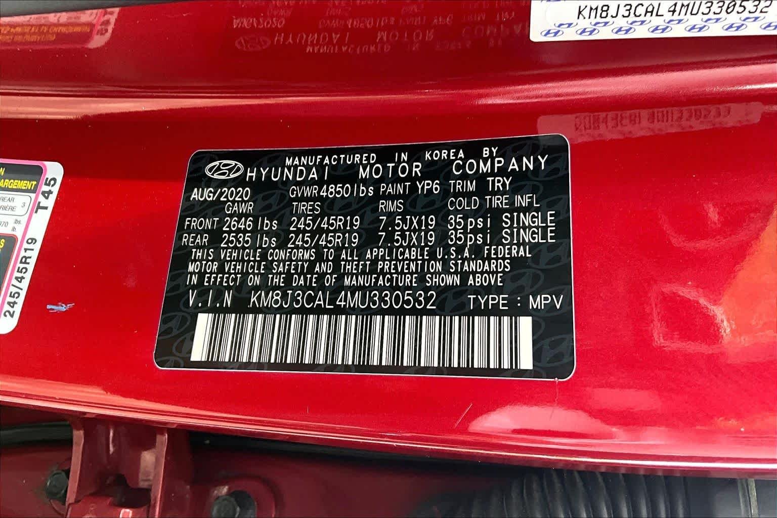 Used 2021 Red Crimson Hyundai Sport image 31