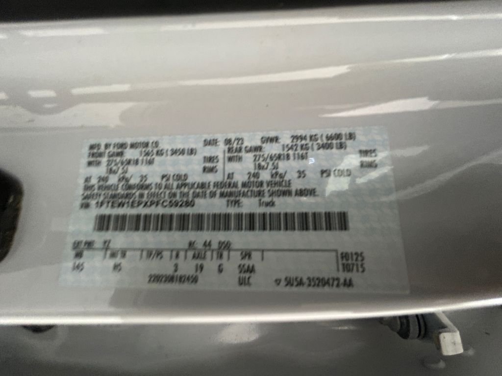 Used 2023 White Ford Lariat image 20