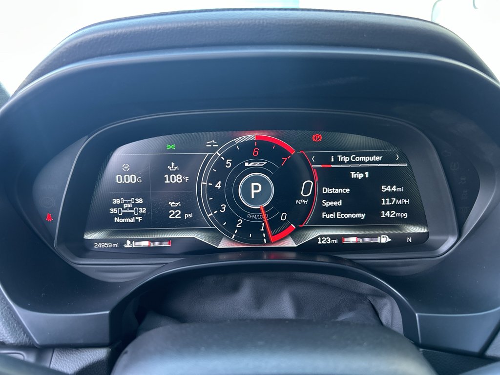 Used 2022 Shadow Metallic Cadillac V-Series image 24