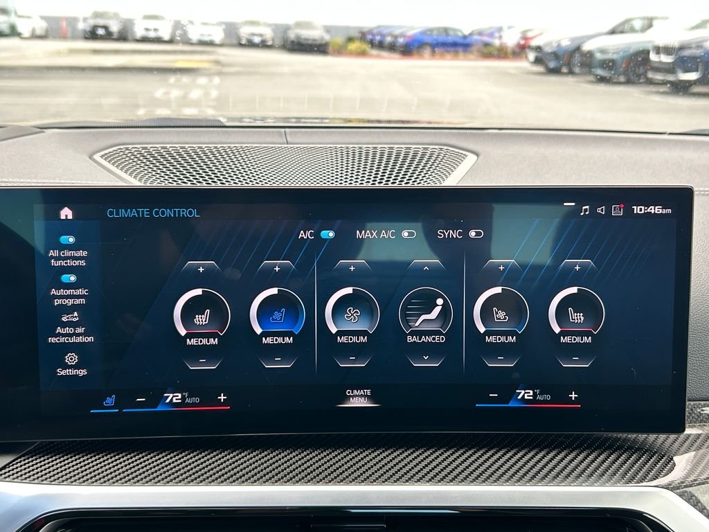Certified Used 2024 Black Sapphire Metallic BMW Competition image 23