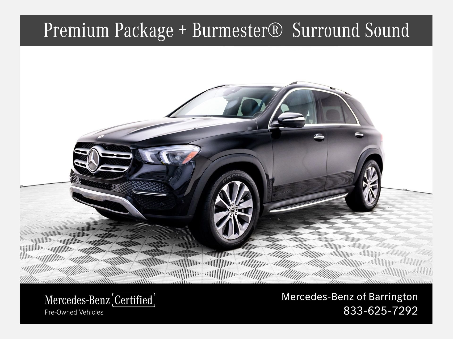 Certified Used 2023 Black Mercedes-Benz GLE 450 image 1