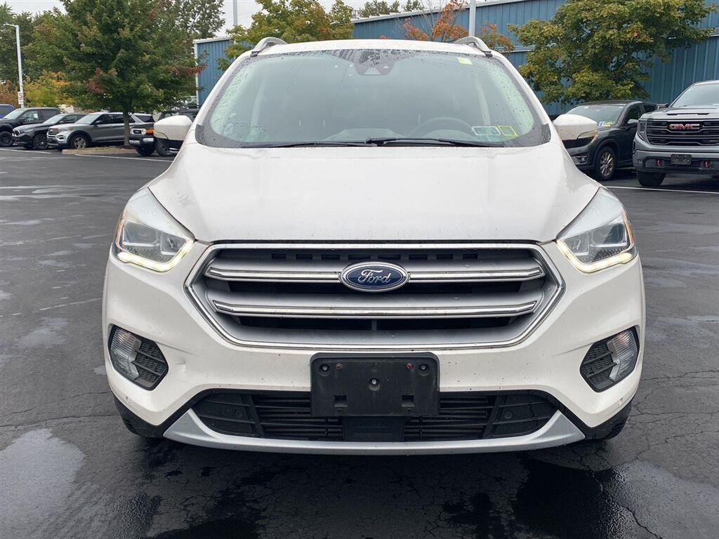 Used 2017 White Platinum Metallic Tri-Coat Ford Titanium image 5