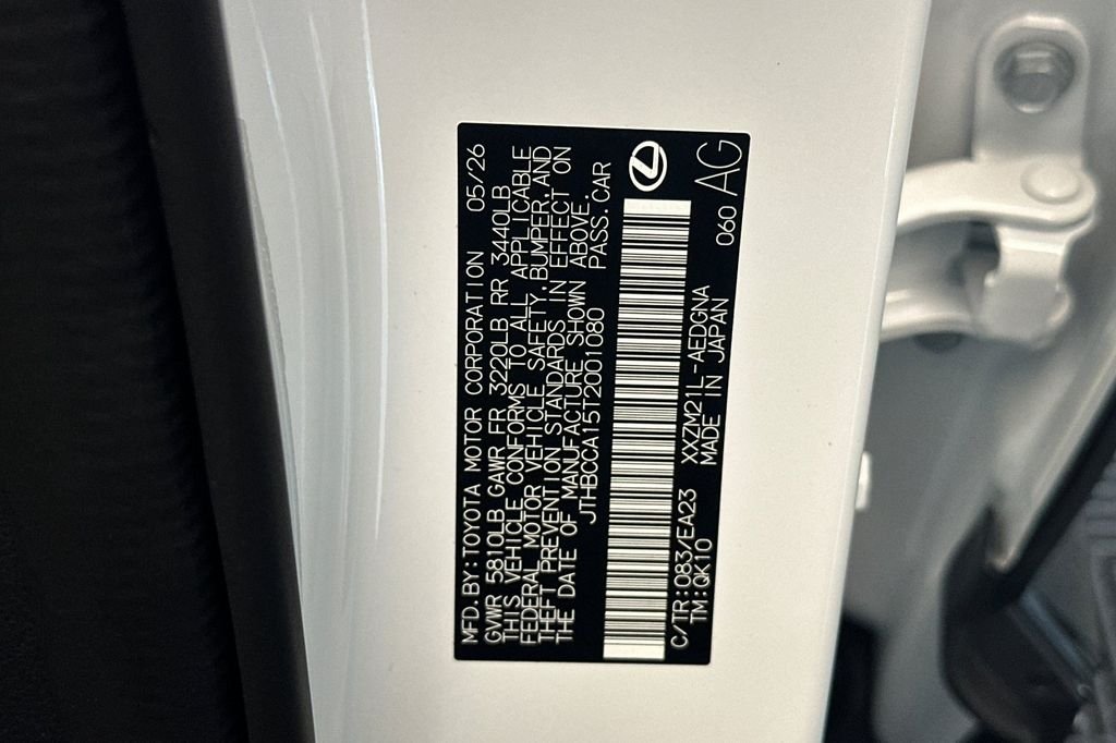 New 2026 Ultra White Lexus ES 350e PREMIUM image 26