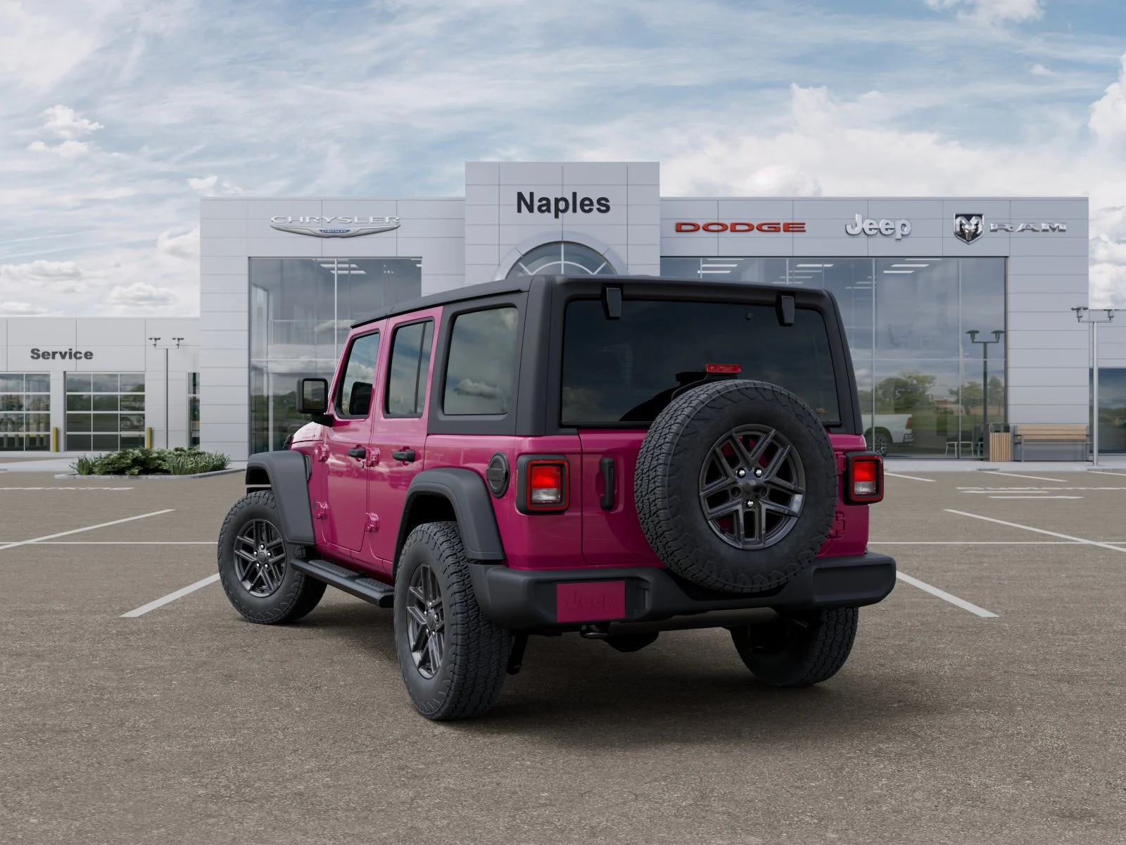 New 2026 Tuscadero Pearl-Coat Exterior Paint Jeep Sport S image 29