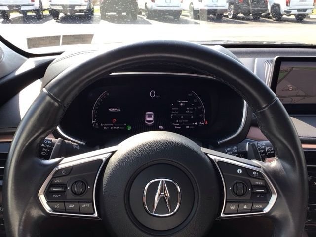 Used 2022 Liquid Carbon Metallic Acura Technology image 12