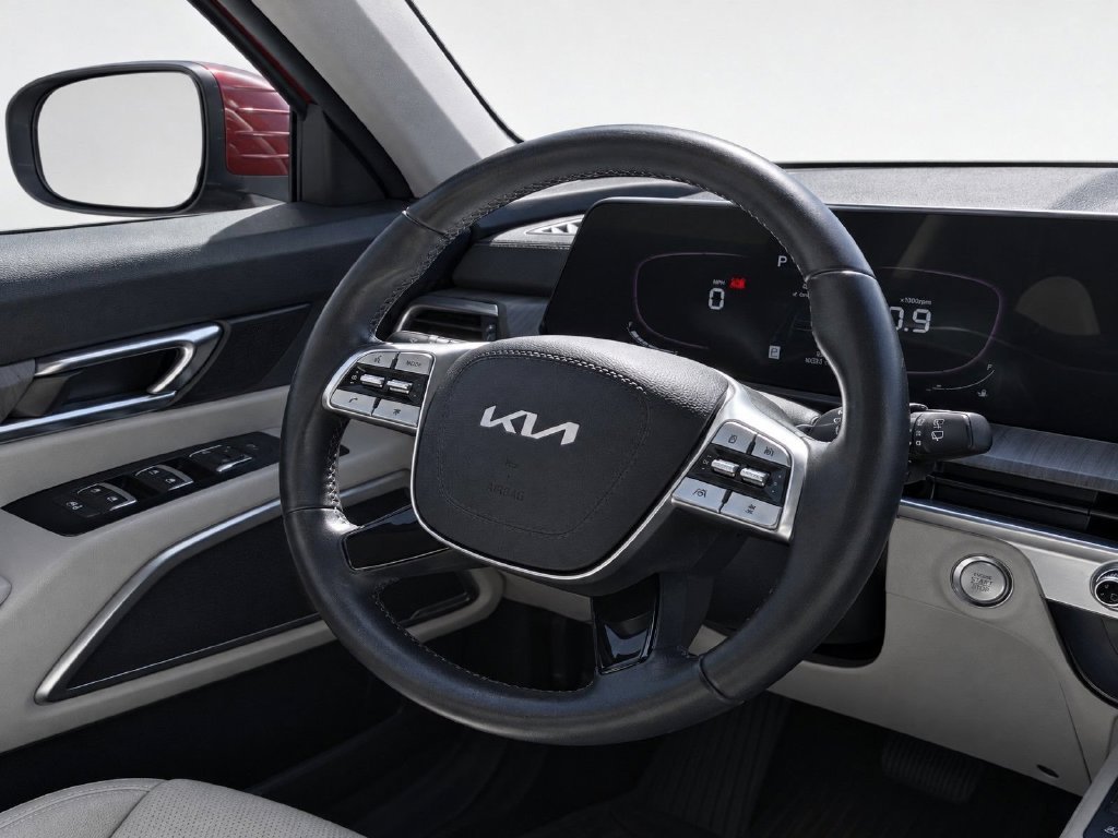Used 2023 Red Kia EX image 24