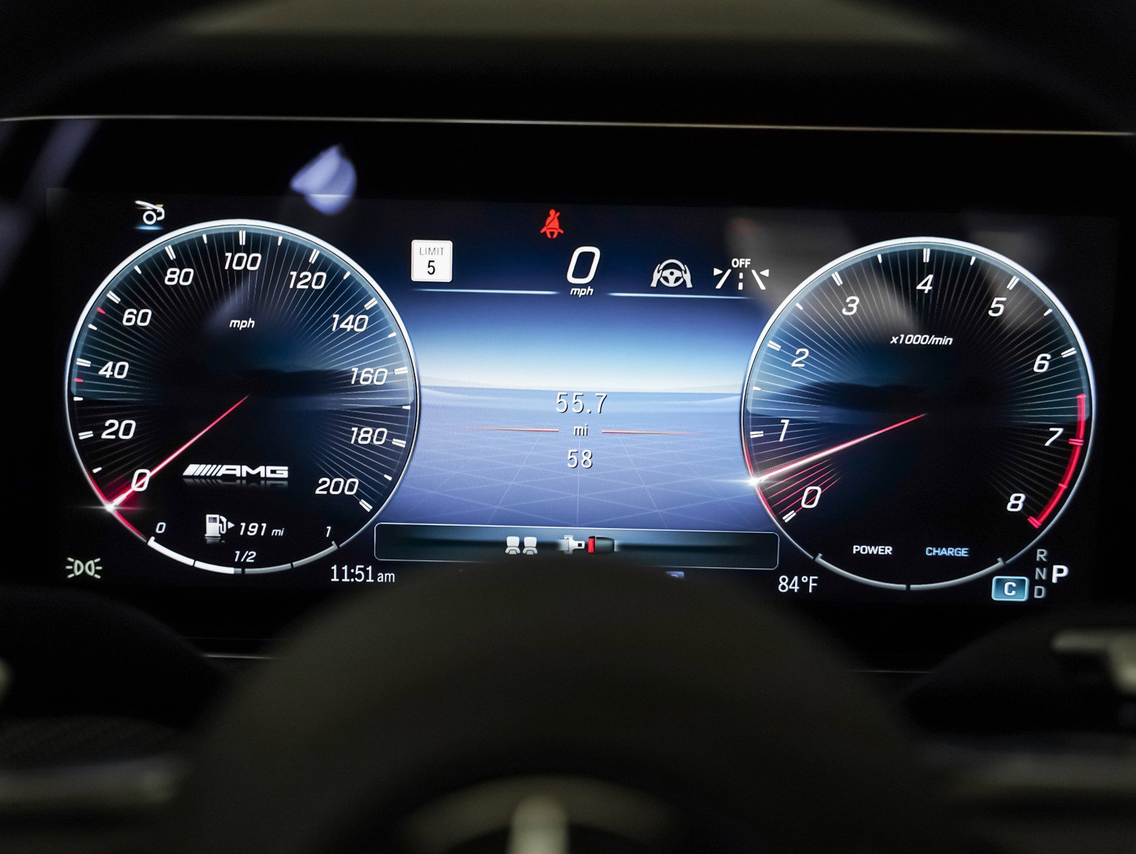 New 2026 MANUFAKTUR Moonlight White Metallic Mercedes-Benz AMG® GT 53 4-Door Coupe image 17
