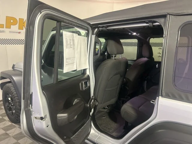 Used 2022 Silver Jeep Unlimited Willys image 35