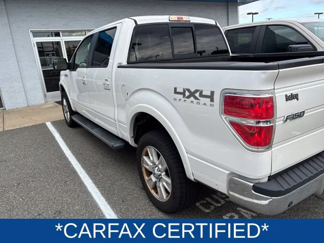 Used 2012 White Ford Lariat image 3