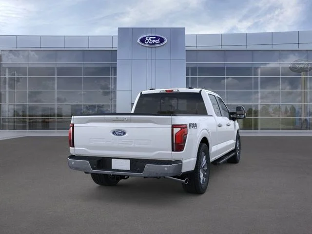 New 2026 Star White Metallic Tri-Coat Ford Lariat image 8