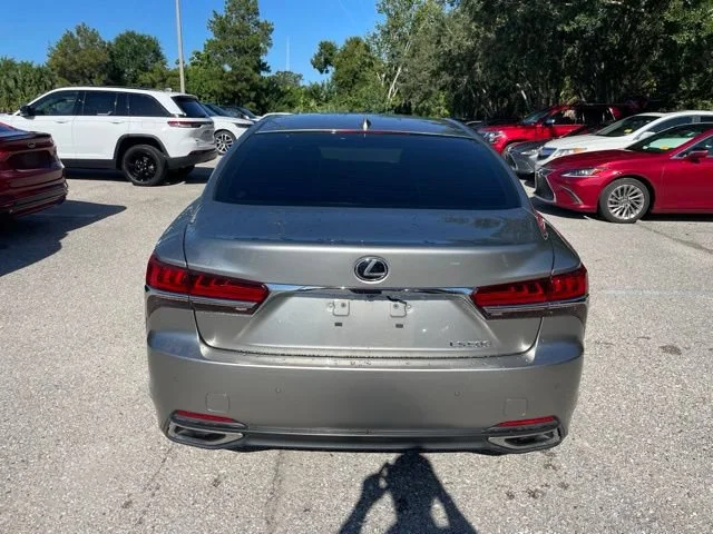 Used 2018 Silver Lexus LS 500 image 3
