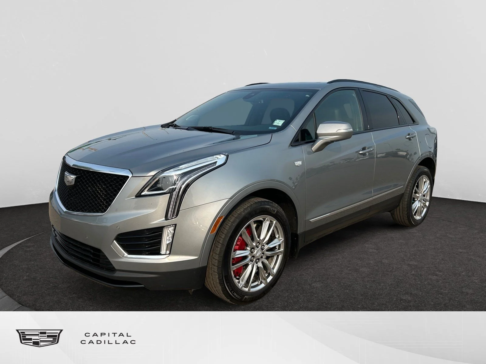 Certified Used 2023 Gray Cadillac AWD Sport Leather Sunroof Navigation V6 image 1