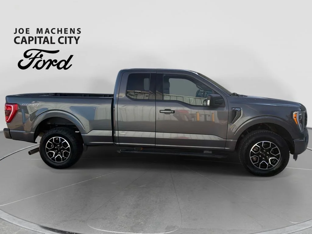 Used 2023 Carbonized Gray Metallic Ford XLT image 3