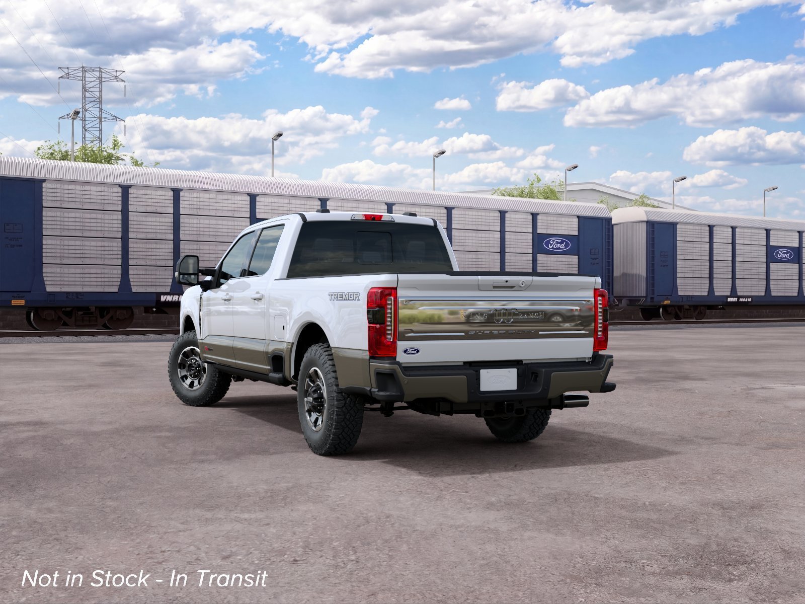 New 2027 Star White Metallic Tri-Coat Ford King Ranch image 4