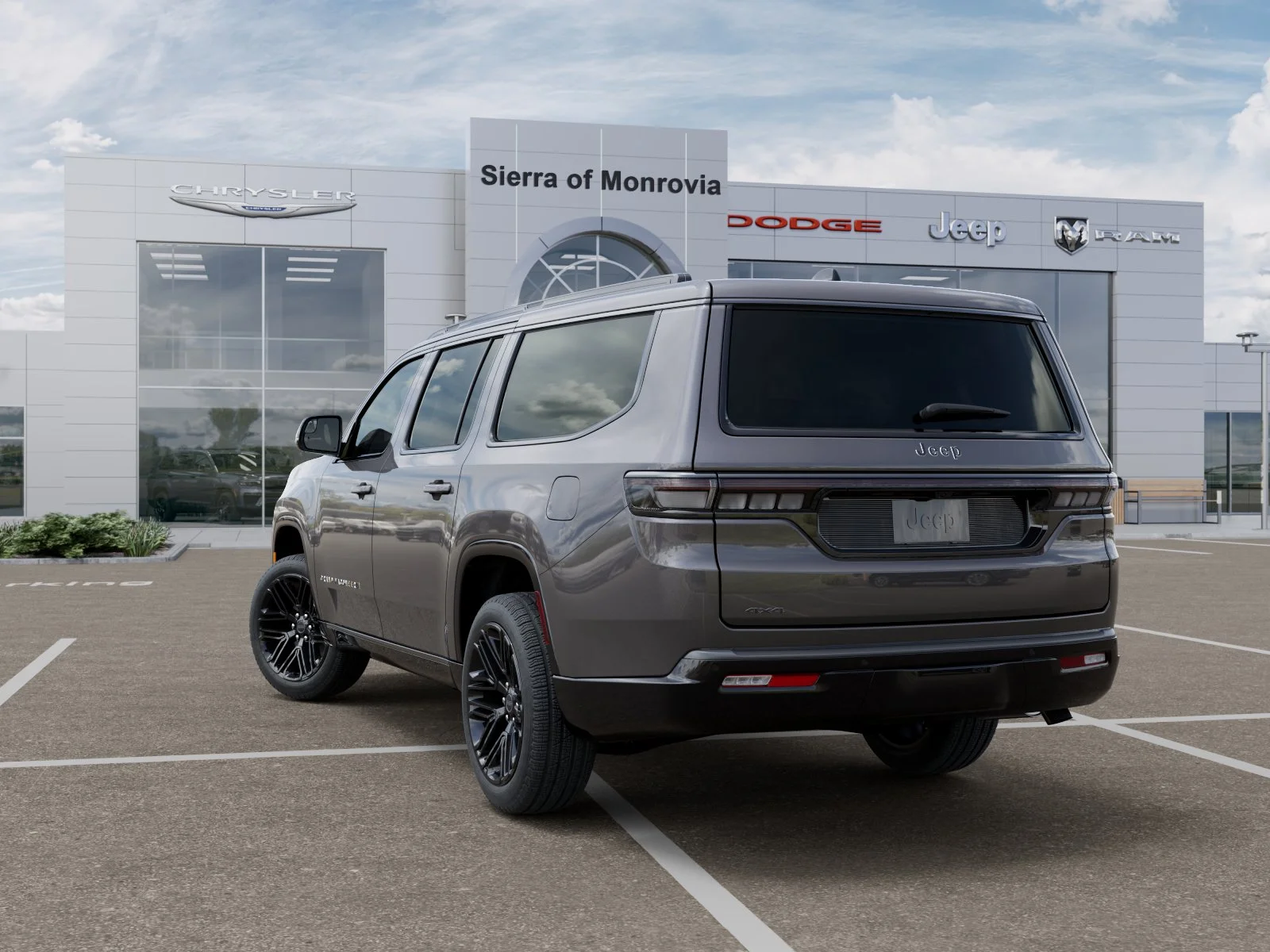 New 2026 Baltic-Gray Metallic Clear-Coat Exterior Paint Jeep Limited Reserve image 38