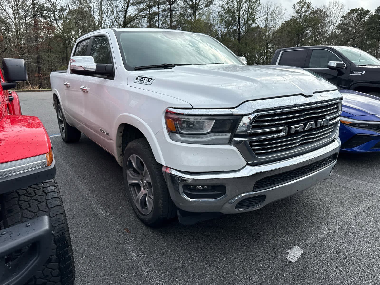 Used 2022 RAM Ram 1500 Pickup Laramie with VIN 1C6SRFJT2NN471627 for sale in Little Rock