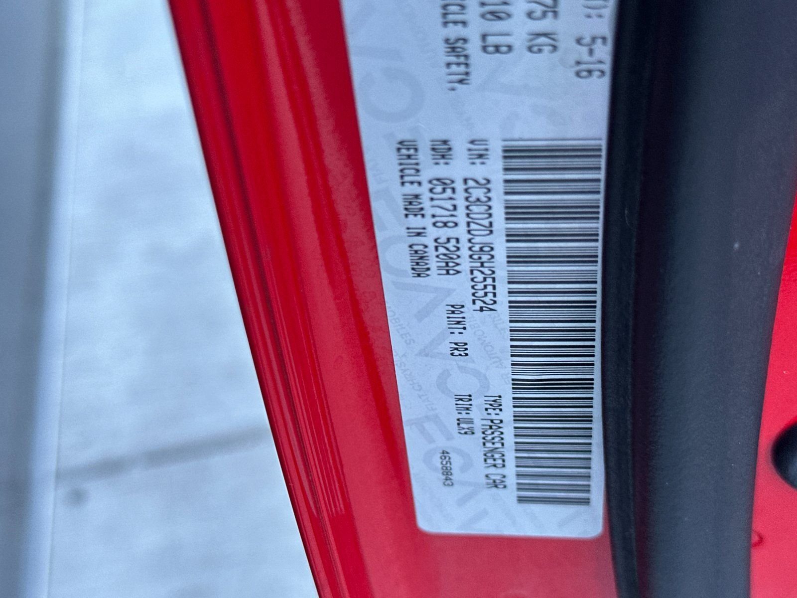 Used 2016 Torred Clearcoat Dodge SRT 392 image 26