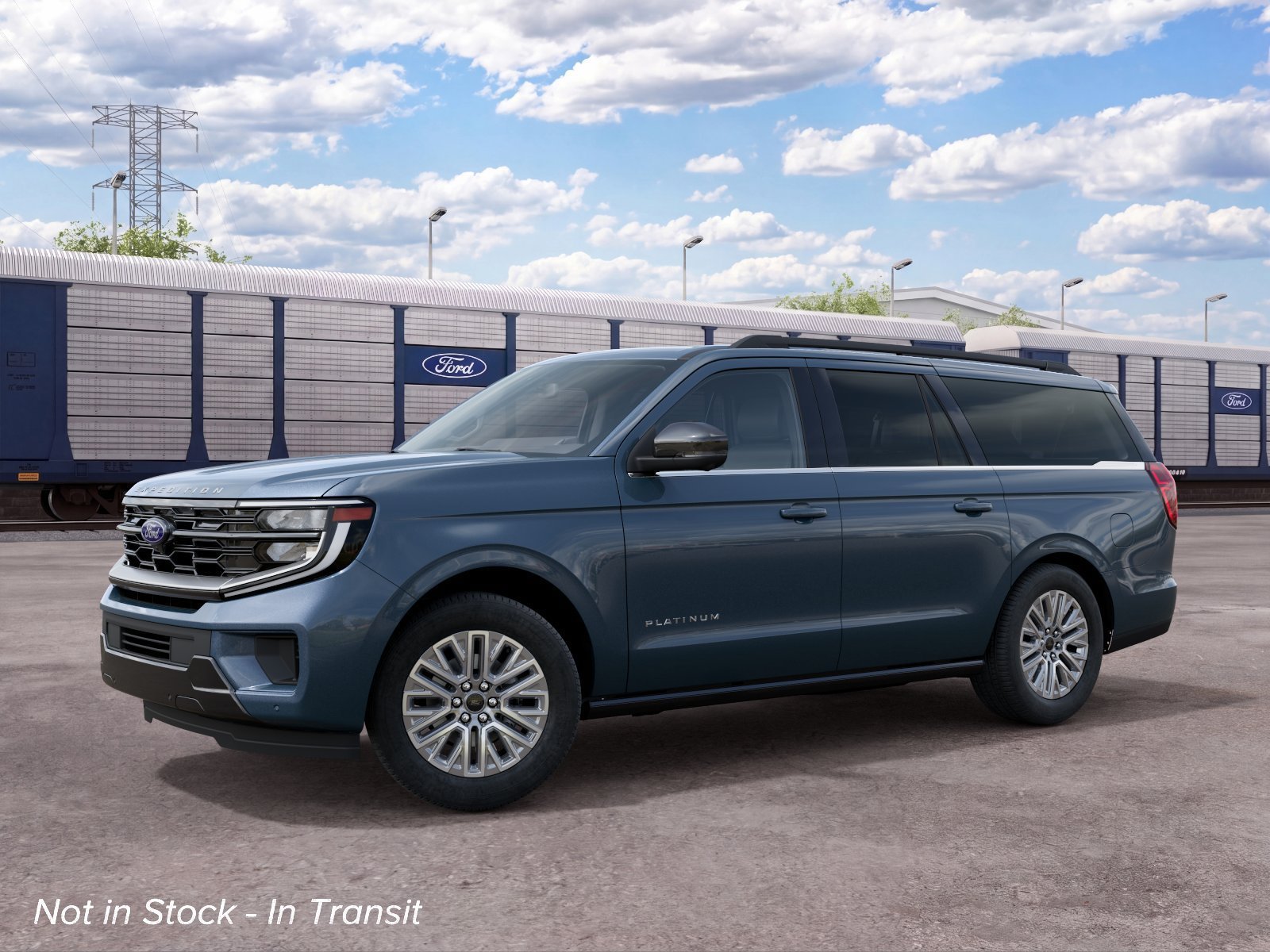 New 2027 Blue Ford Platinum image 1