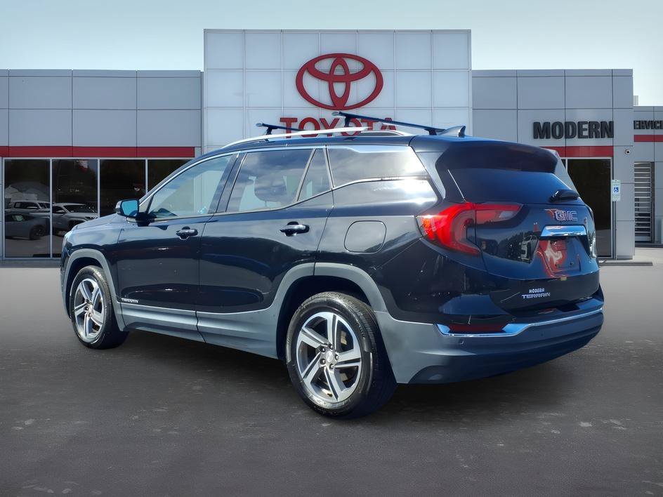 Used 2019 Ebony Twilight Metallic GMC SLT image 3