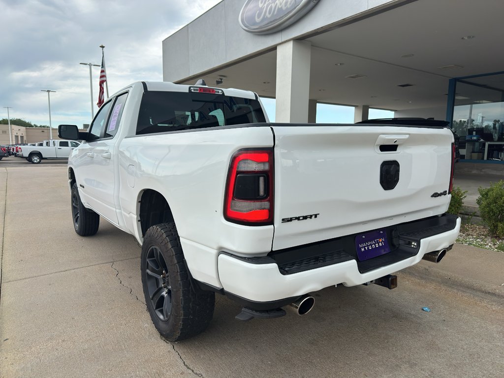 Used 2021 Bright White Ram Sport image 6