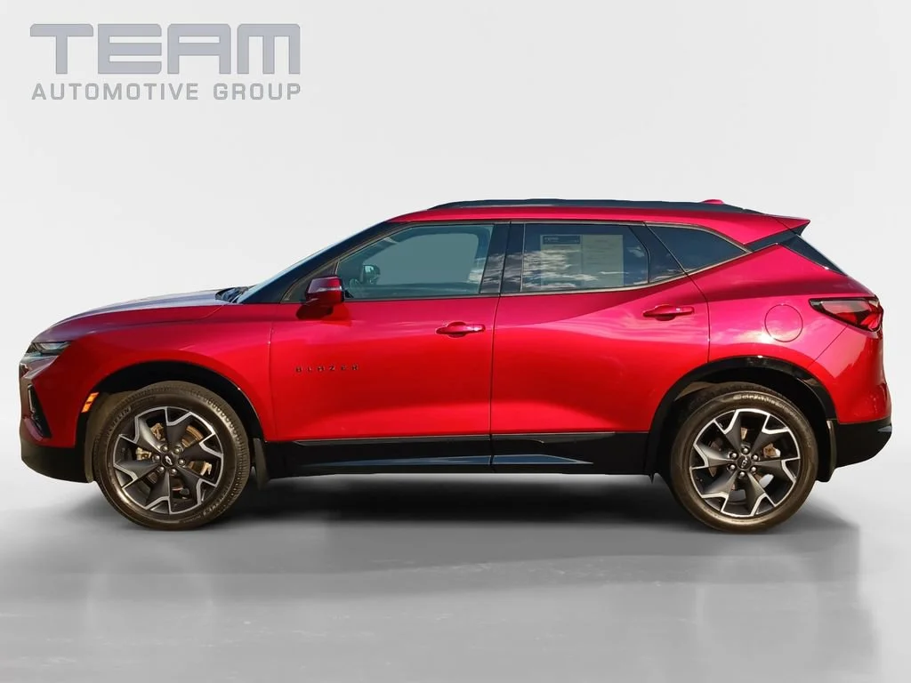 Used 2021 CHERRY RED TINTCOAT Chevrolet RS image 4