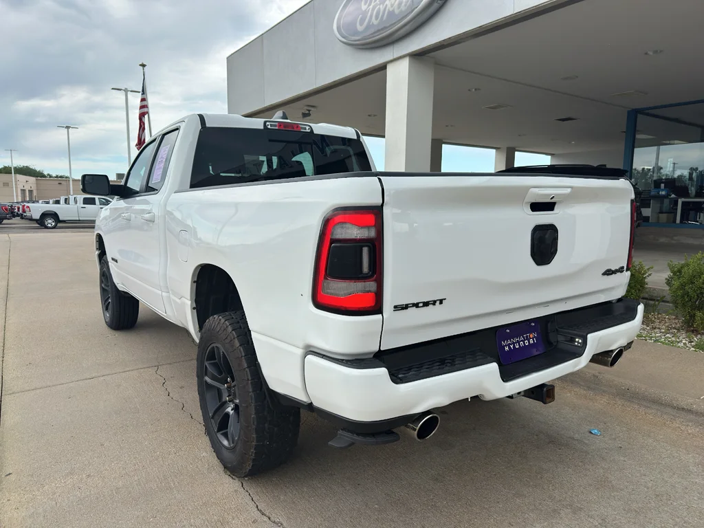 Used 2021 Bright White Ram Sport image 6