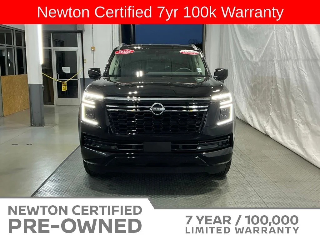 Certified Used 2025 Super Black Nissan SV image 24