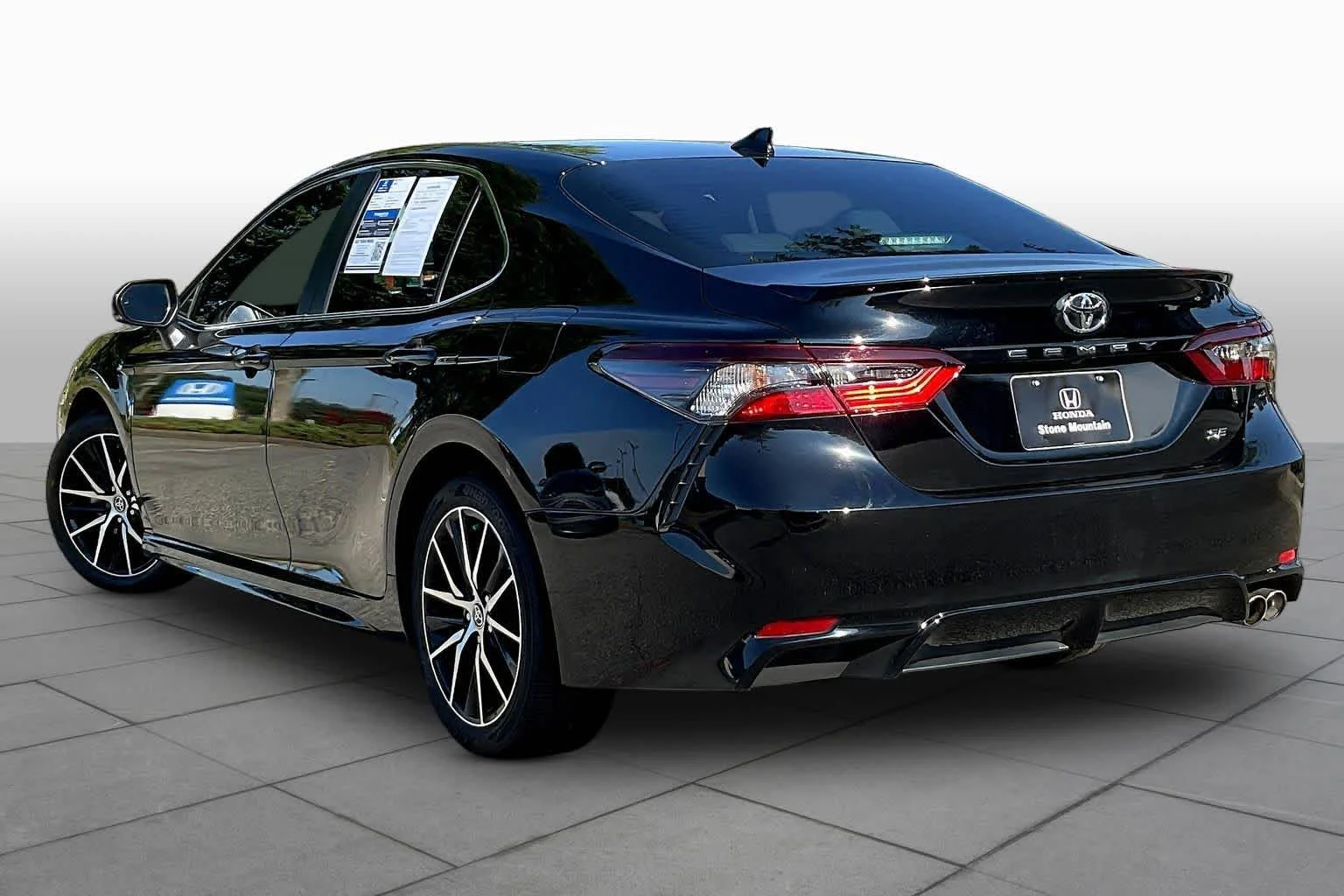 Used 2023 Midnight Black Metallic Toyota SE image 11