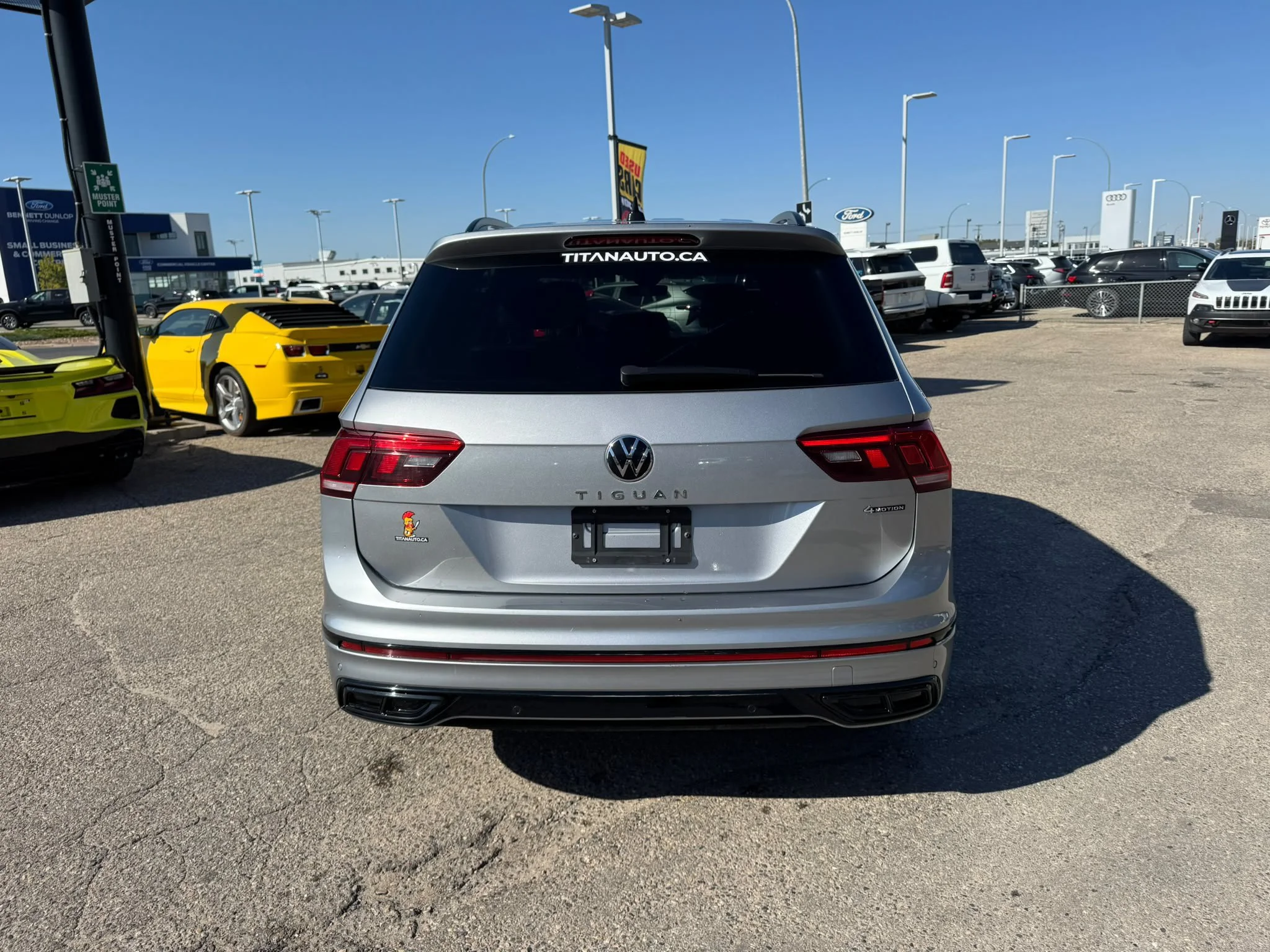 Certified Used 2022 Pyrite Silver Metallic Volkswagen Comfortline R-Line Black Edition*Adaptive Cruise | Remote Start | Htd Leather | Pano Roof | CarPlay image 14