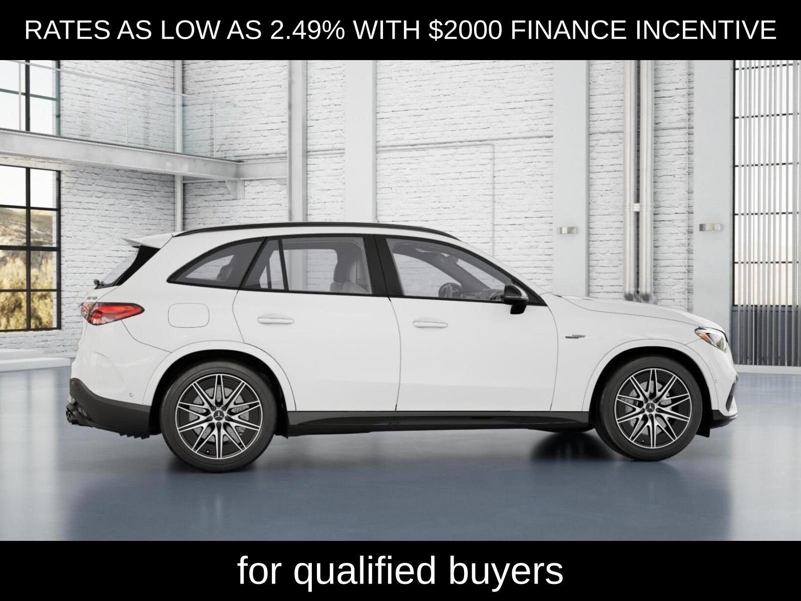 New 2026 Polar White Mercedes-Benz GLC 43 AMG® image 17