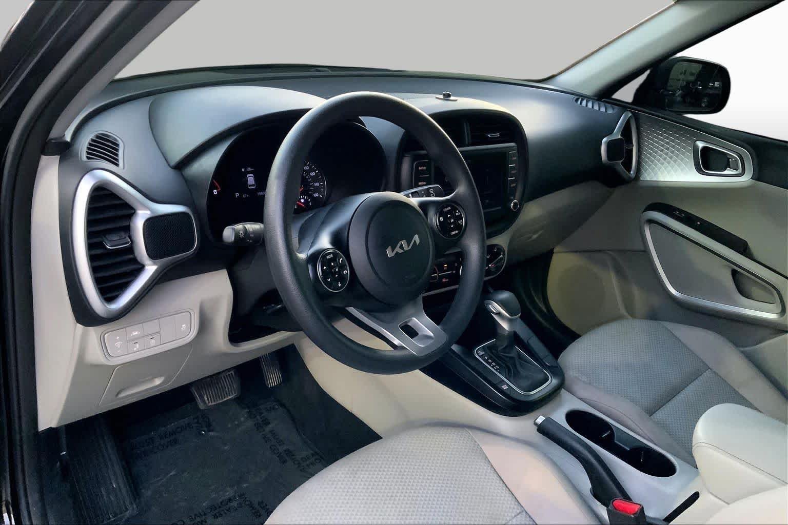 Used 2022 Cherry Black Kia LX image 16