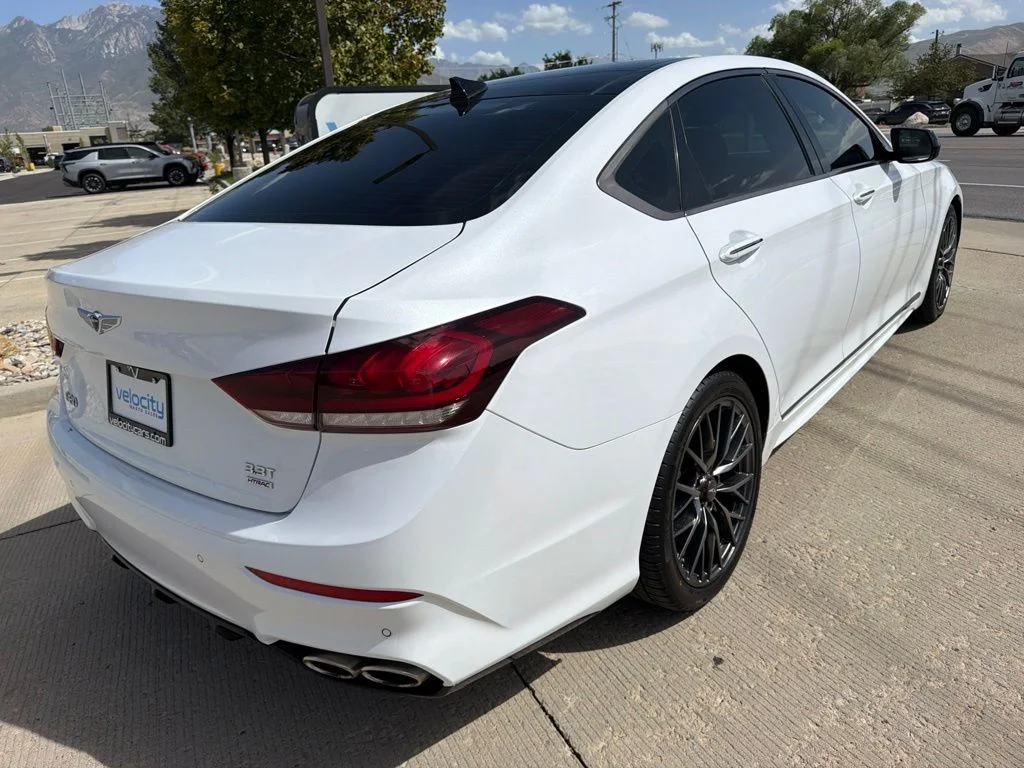 Used 2018 White Genesis 3.3T Sport image 8