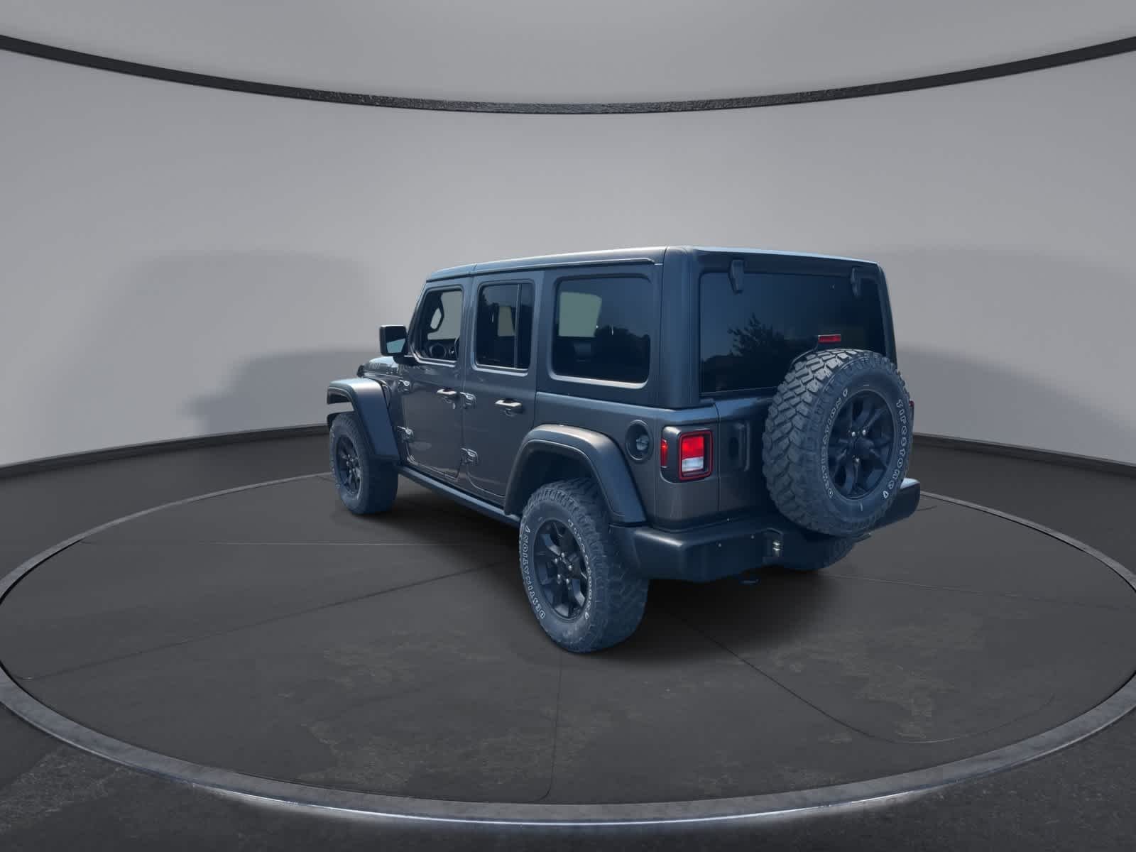 Used 2021 Granite Crystal Metallic Clearcoat Jeep Unlimited Willys image 6
